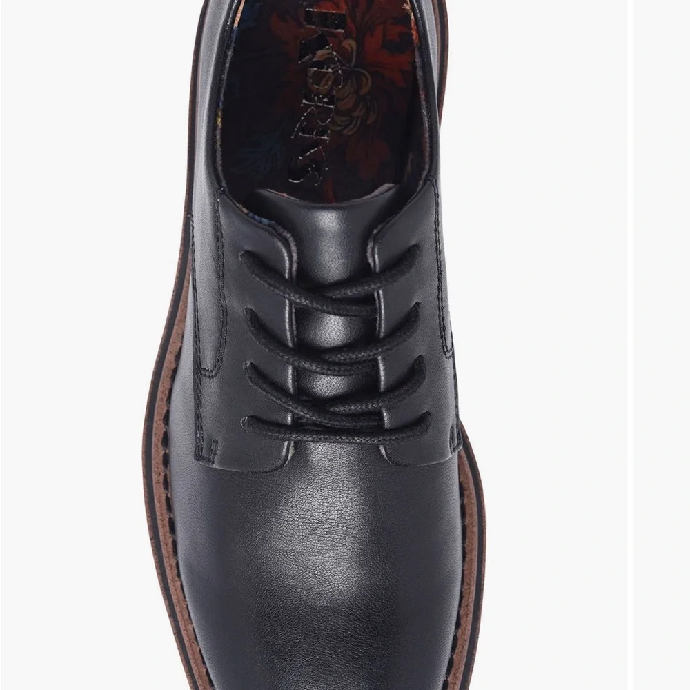 Kork-Ease Black Chunky Sole Flats - Picture 3 of 10